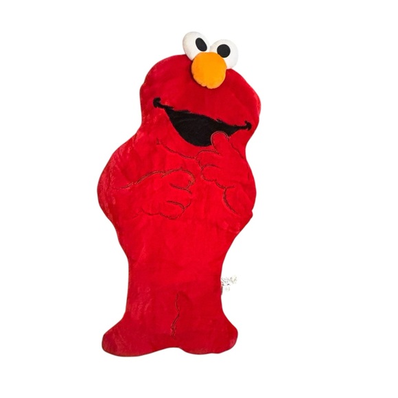 Sesame Street Elmo Faux Fur Cozy Snuggle Tail sleeping bag - Picture 3 of 13